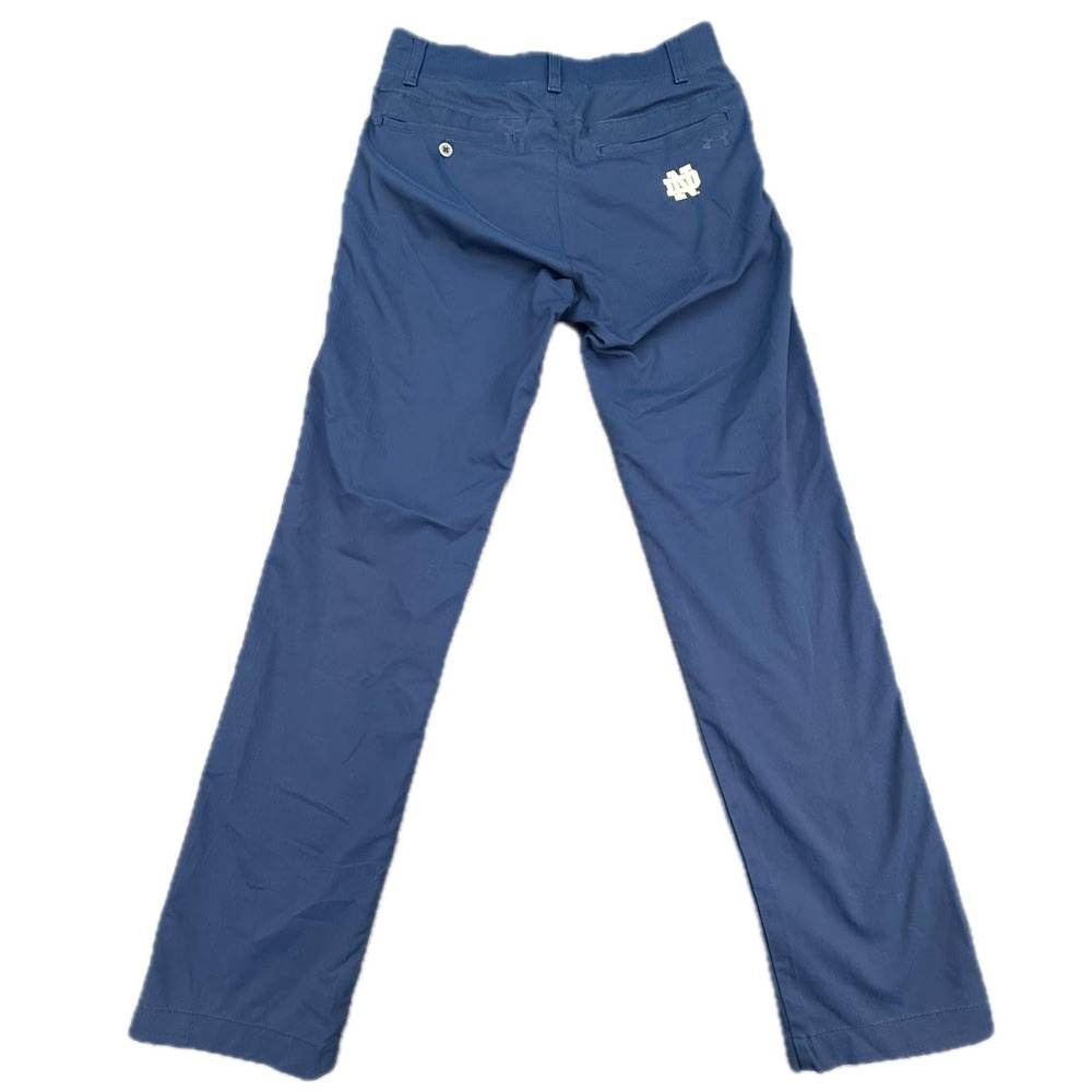 Under Armour Pants Mens 30/32 Blue Notre Dame Fighting Irish‎ Golf Trousers